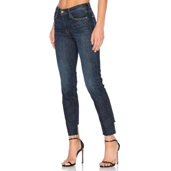Frame Denim Women's Le High Straight Jeans in Northern Size 25 NWT $239 - Picture 3 of 11